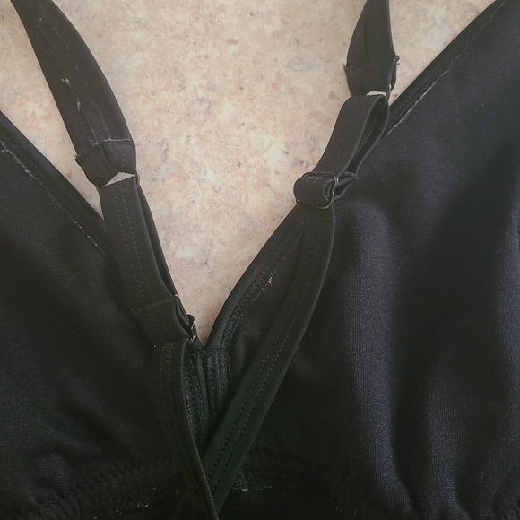 Adore Me Black Adjustable StrapTankini Swim Top in Size 3X - Picture 6 of 6